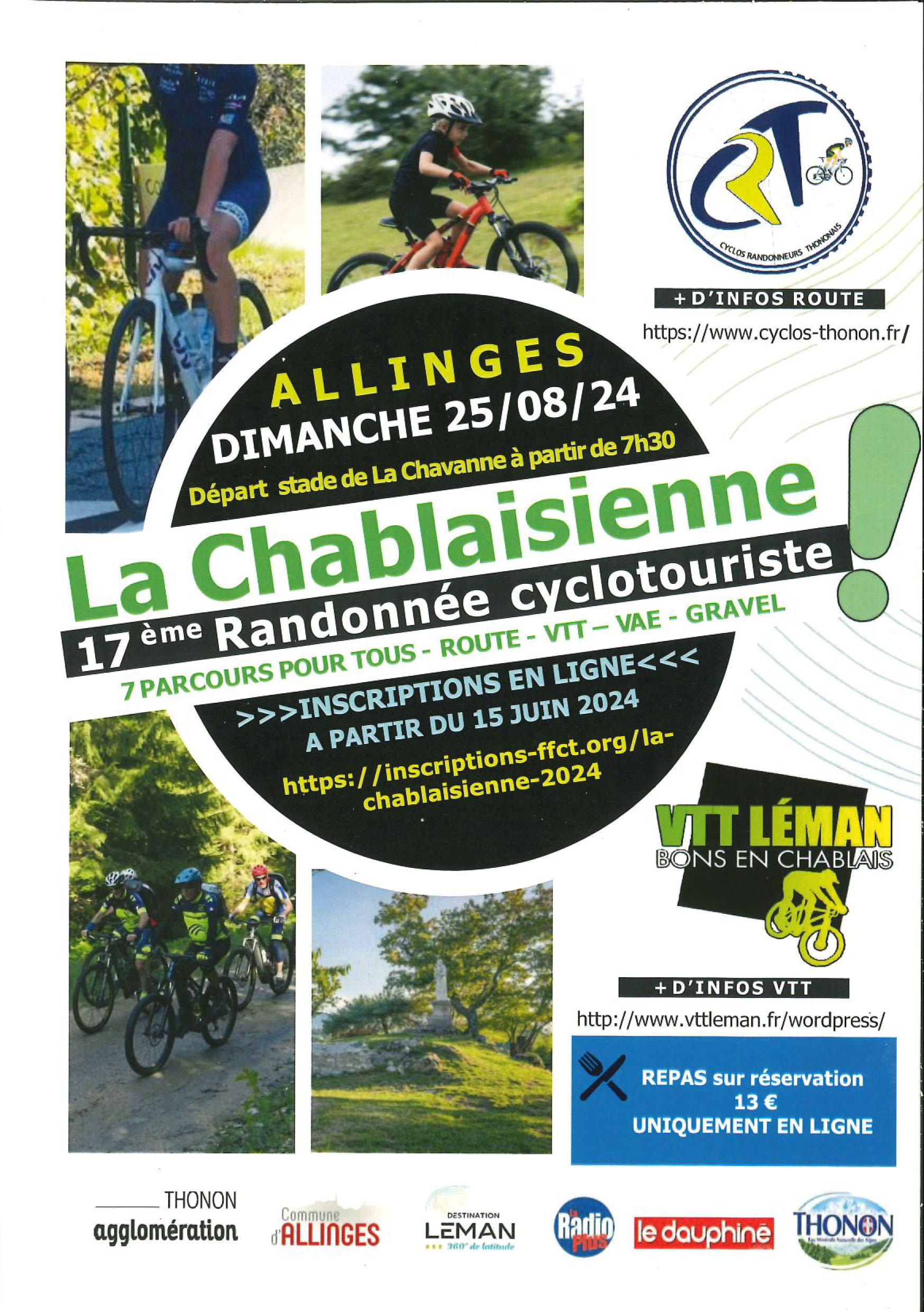 Flyer La Chablaisiene 2024