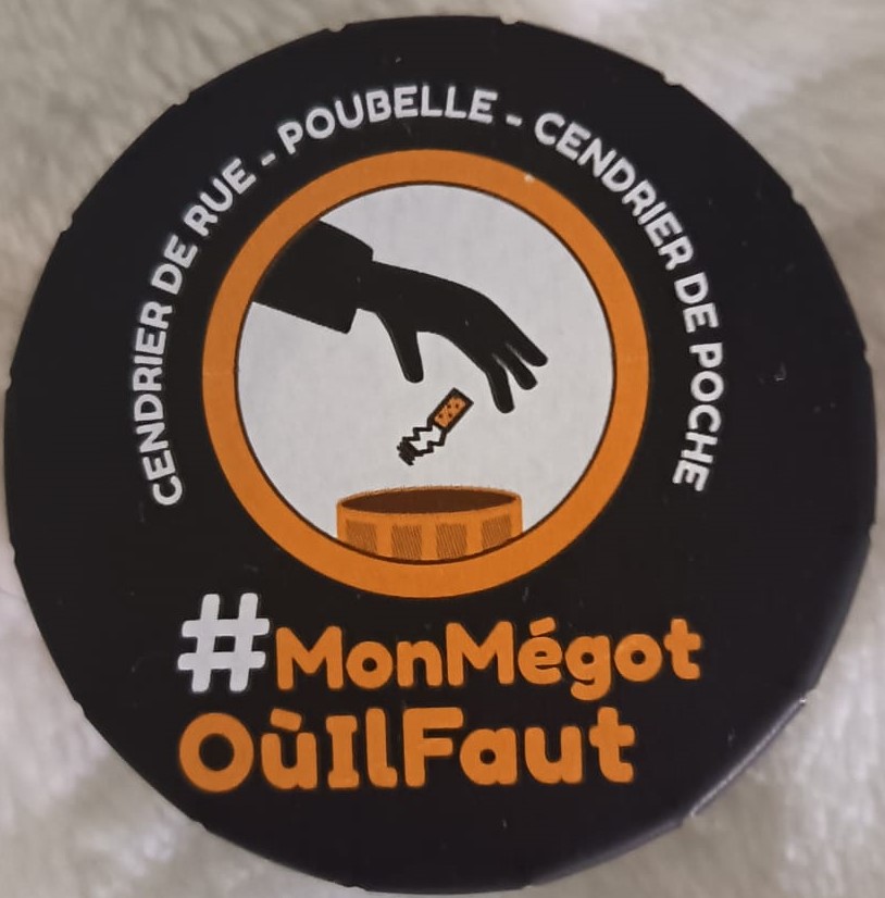 cendrier de poche 